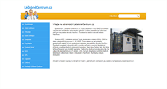 Desktop Screenshot of lecebnecentrum.cz